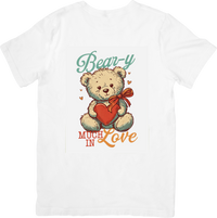 Thumbnail for Bear-y Much Appreciated Cute Classroom Valentine Tee Teacher Appreciation Gift