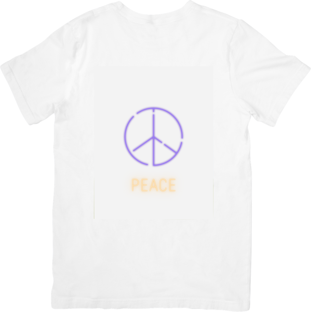 Peace Sign T-Shirt | Pastel Minimalist Peace Symbol Graphic Tee | Hippie Boho Gift
