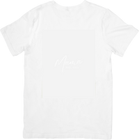 Thumbnail for Mama Minimalist Subtle Tonal Script Graphic Tee New Mom Gift