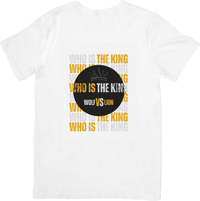 Thumbnail for Wolf Vs Lion Who Is The King Retro Streetwear Bold Graphic Tee