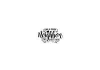Thumbnail for Like A Good Neighbor Stay Over There Throw Pillow | Funny Sarcastic Decorative Pillow | Humor Gift